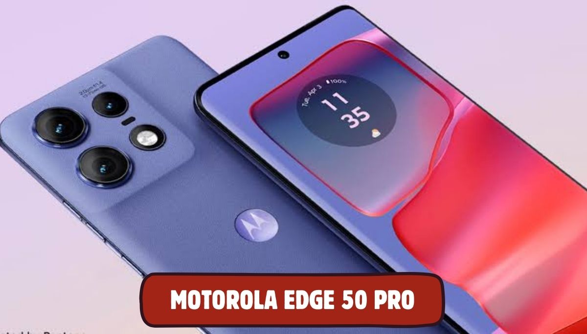 Motorola Edge 50 Pro Price in Bangladesh: In this image, we are showing the Motorola Edge 50 Pro smartphone back and font image.