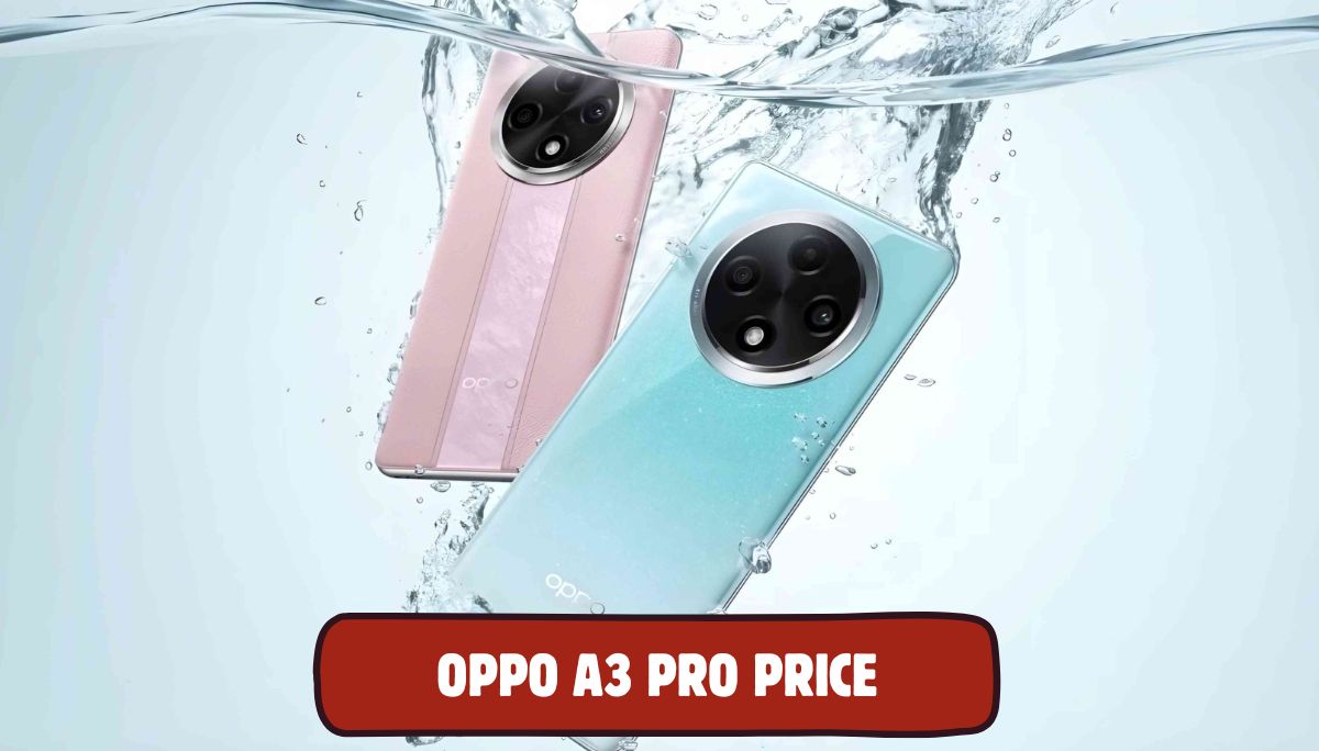 Oppo A3 Pro Price in Bangladesh: In this image, we are showing the Oppo A3 Pro smartphone back and font image.