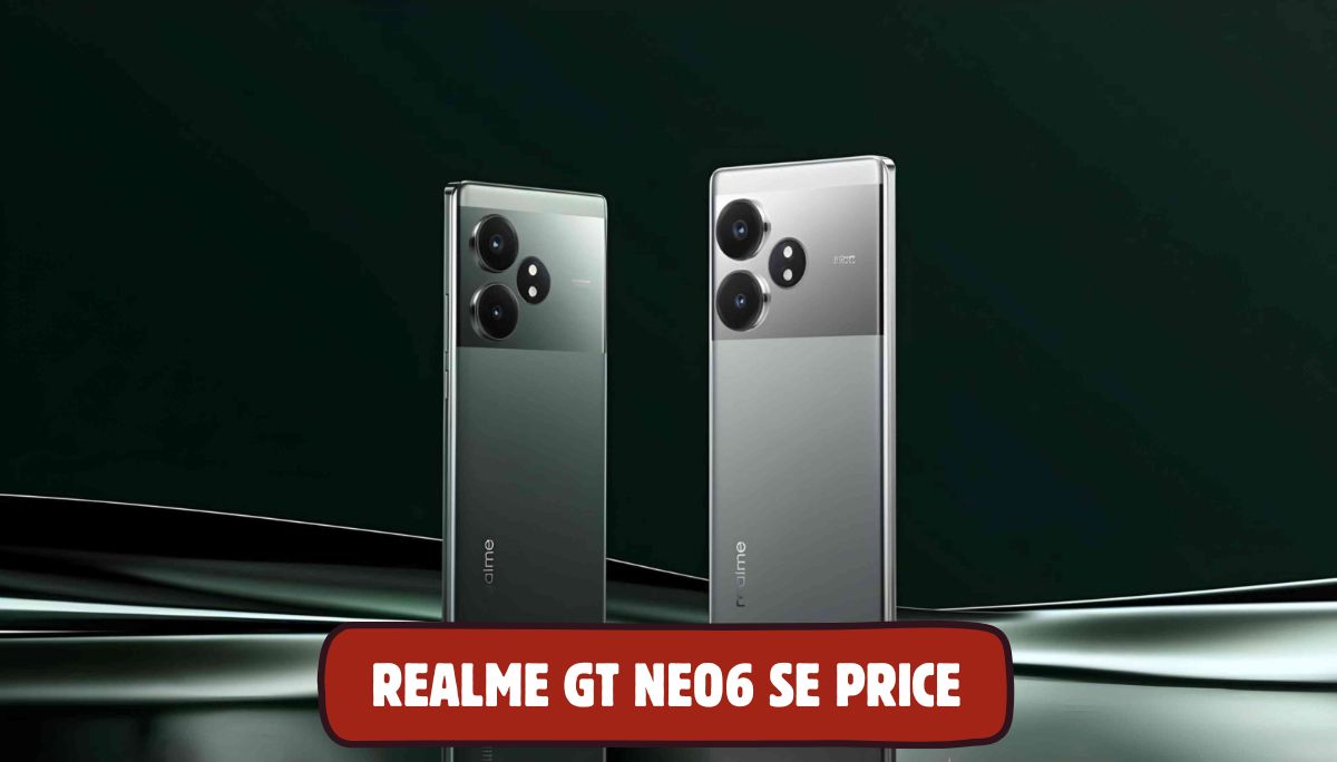 Realme GT Neo6 SE Price in Bangladesh: In this image, we are showing the Realme GT Neo6 SE smartphone back and font image.
