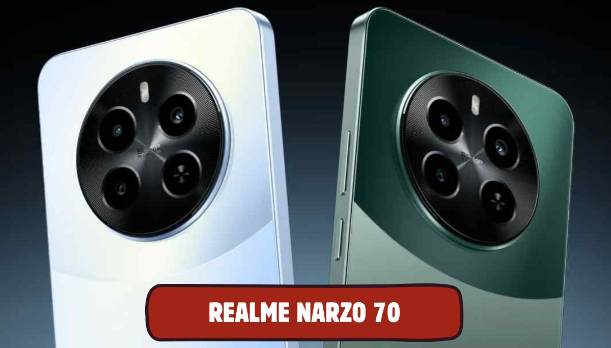 Realme Narzo 70 Price in Bangladesh: In this image, we are showing the Realme Narzo 70 smartphone back and font image.