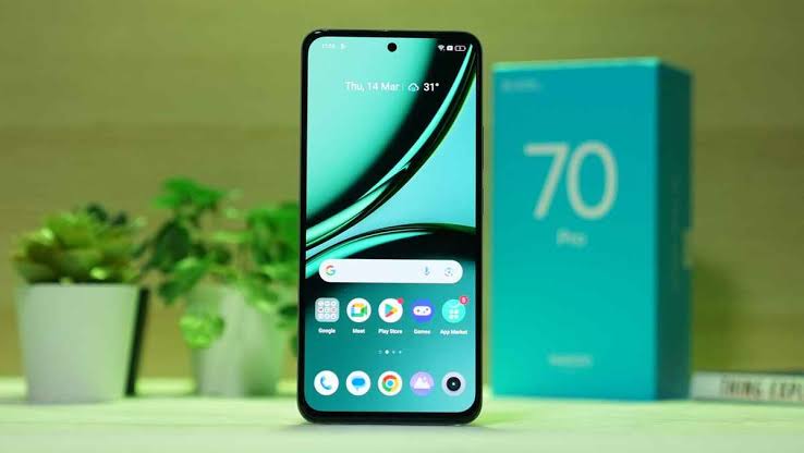 Realme Narzo 70 Pro Price in Bangladesh: In this image, we are showing the Realme Narzo 70 Pro smartphone back and font image.