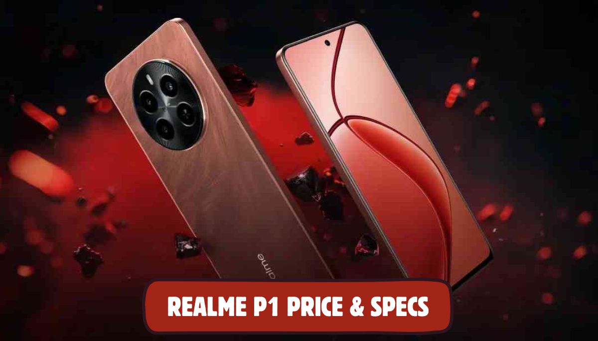 Realme P1 Price in Bangladesh: In this image, we are showing the Realme P1 smartphone back and font image. 