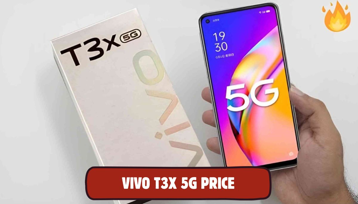Vivo T3x Price in Bangladesh: In this image, we are showing the Vivo T3x smartphone back and font image.