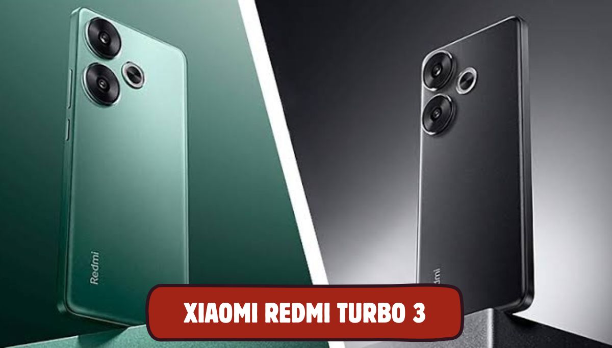 Xiaomi Redmi Turbo 3 Price in Bangladesh: In this image, we are showing the Xiaomi Redmi Turbo 3 smartphone back and font image. 