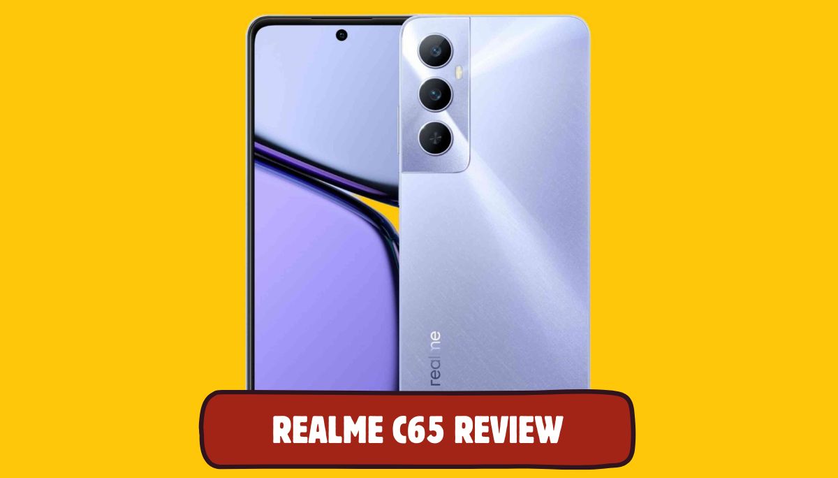 Realme C65 Price in Bangladesh: In this image, we are showing Realme C65 smartphone back and font image.