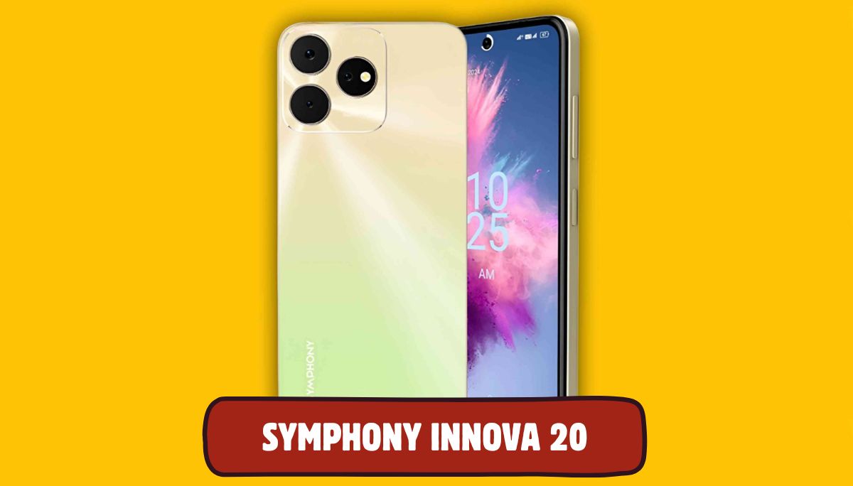 Symphony Innova 20 Price in Bangladesh: In this image, we are showing Symphony Innova 20 smartphone back and font image.