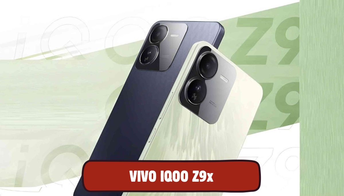 Vivo iQOO Z9x Price in Bangladesh: In this image, we are showing the Vivo iQOO Z9x smartphone back and font image.
