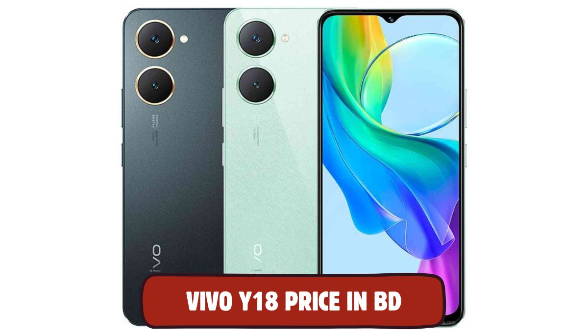 Vivo Y18 Price in Bangladesh: In this image, we are showing Vivo Y18 smartphone back and font image.