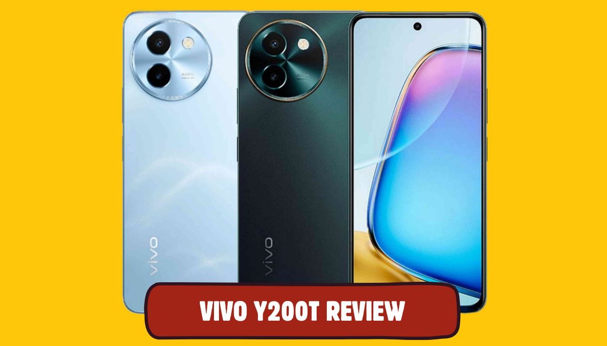 Vivo Y200t Price in Bangladesh: In this image, we are showing Vivo y200t smartphone back and font image with two colours.