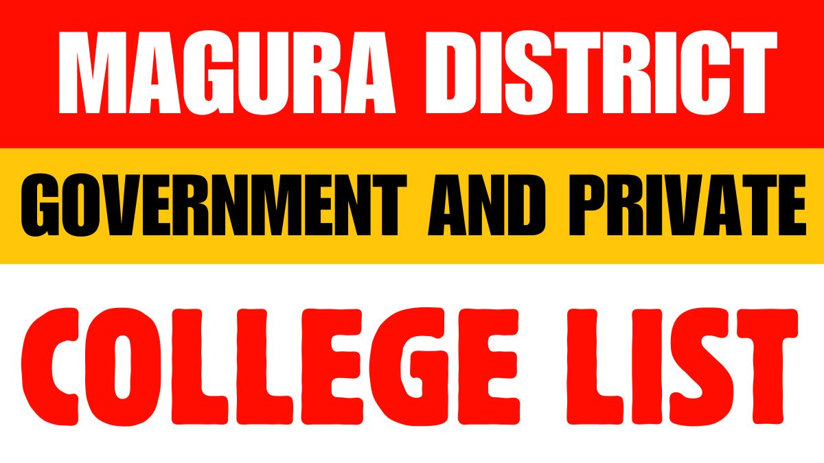 Magura District Government and Private Colleges List